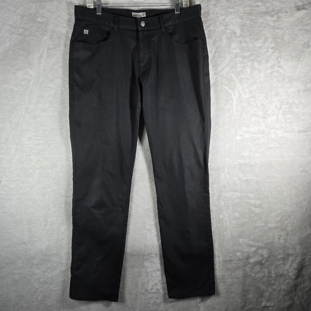 Peter Millar Black Chinos